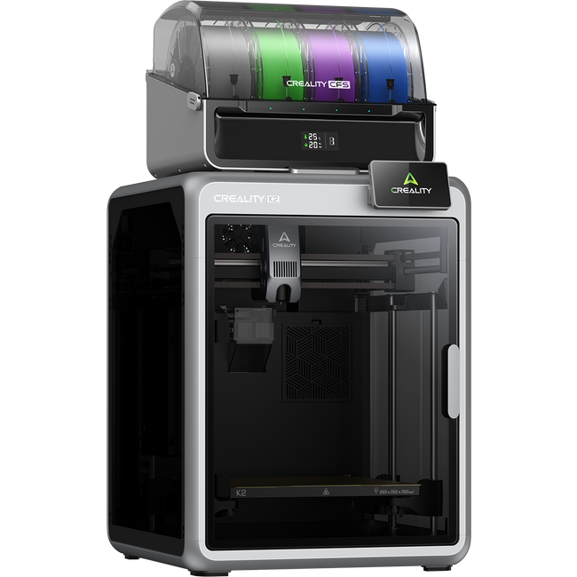 Creality K2 Combo imprimanta 3D cu sistem multicolor si automatizare avansata