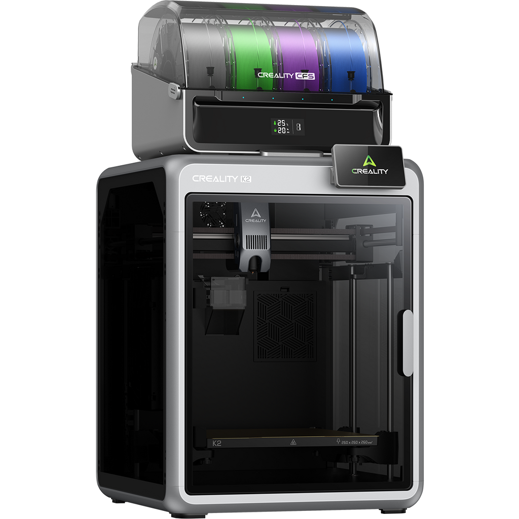 Creality K2 Combo imprimanta 3D cu sistem multicolor si automatizare avansata