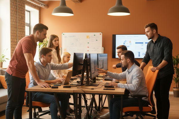 Digimart SRL lucreaza de la birou pentru un proiect