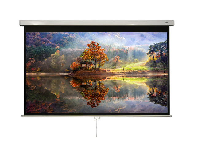 Blackmount Ecran de proiecție manual 240x135 cm 16:9, montare pe perete sau tavan