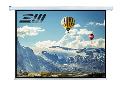 Ecran proiectie electric 300x220 cm Blackmount 4:3 perete tavan
