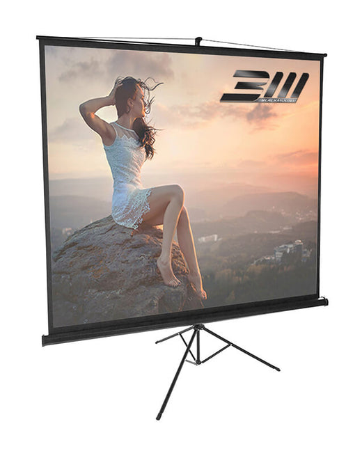 Blackmount 200x200 cm Tripod Projection Screen 1:1 Portable
