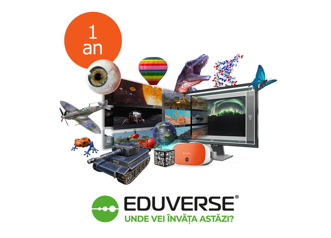 Licenta ClassVR Eduverse PLUS 1 An Portal Administrare si Continut Educational