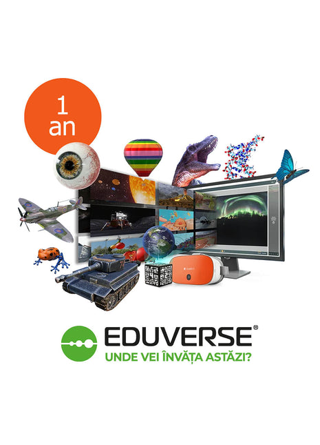 Licenta ClassVR Eduverse PLUS 1 An Portal Administrare si Continut Educational