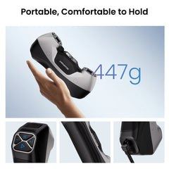 Revopoint MetroY Pro: Scanner 3D cu laser albastru wireless pentru piese de lucru mici și medii
