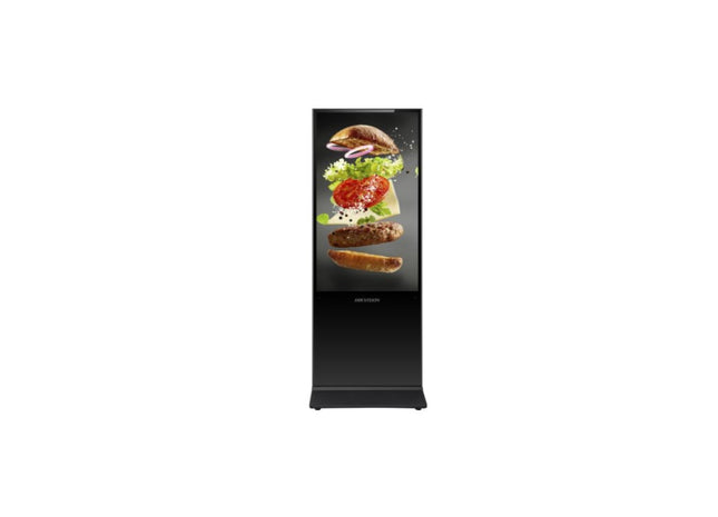 Modul Digital Signage Hikvision DS-D6043UL-B/S — Display vertical „floor-standing” UHD 43”