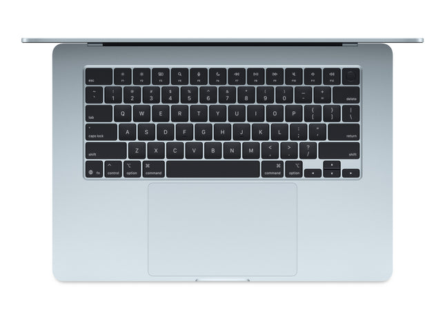 vedere de sus tastatura internationala apple
 