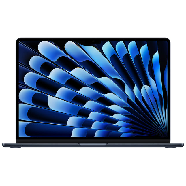 Laptop APPLE MacBook Air 15, Apple M4, 15.3" Retina Display, 16GB, SSD 256GB, 10-core GPU, macOS Sequoia, Midnight