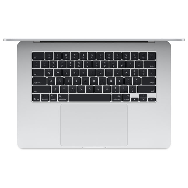 Laptop APPLE MacBook Air 15, Apple M4, 15.3" Retina Display, 24GB, SSD 512GB, 10-core GPU, macOS Sequoia, Silver, Tastatura layout INT, Manual RO