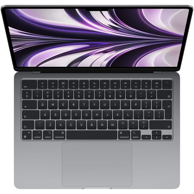 Laptop Apple MacBook Air 13, Apple M2, 13.6" Retina Display, 8GB, SSD 256GB, 8-core GPU, macOS Monterey, Space Gray, MLXW3LL/A