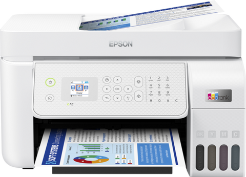 Multifunctional inkjet color Epson EcoTank CISS L5316 A4 alb