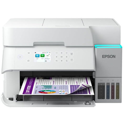 Multifunctional inkjet color Epson EcoTank CISS L6376 A4 alb
