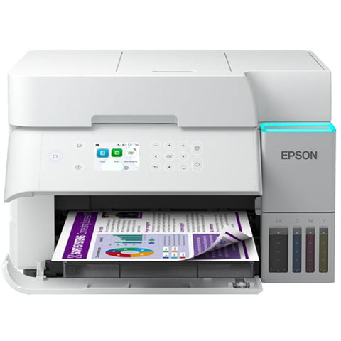 Multifunctional inkjet color Epson EcoTank CISS L6376 A4 alb