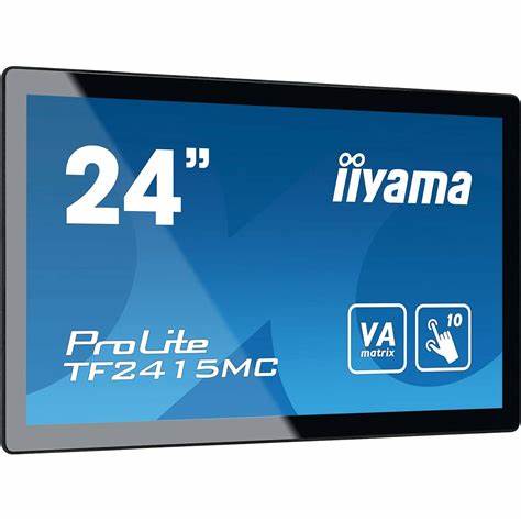 Monitor iiyama ProLite TF2415MC-B2 23.8", FHD 1920x1080, Touchscreen 10 puncte, 315 cd/m², panou LCD