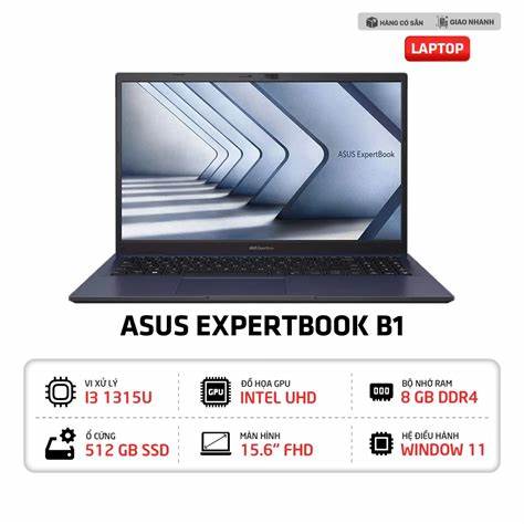 Laptop ASUS ExpertBook B1 B1502CVA 15.6 FHD i3-1315U 8GB 256GB SSD Win 11 Pro