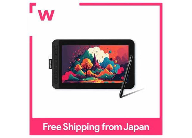 ViewSonic ID1230 – tabletă grafică cu ecran 11.6” FHD, pen cu 8192 niveluri de presiune și suport tilt ±60°