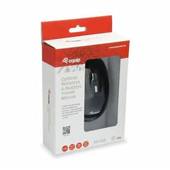 EQUIP 245104  Mouse wireless optic cu design ambidextru, 4 butoane