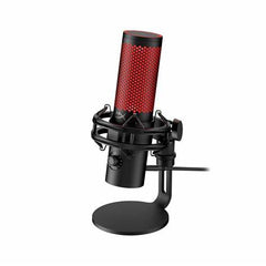 HyperX QuadCast 2 – microfon profesional cu conexiune USB-C, ideal pentru gaming, streaming și podcasting