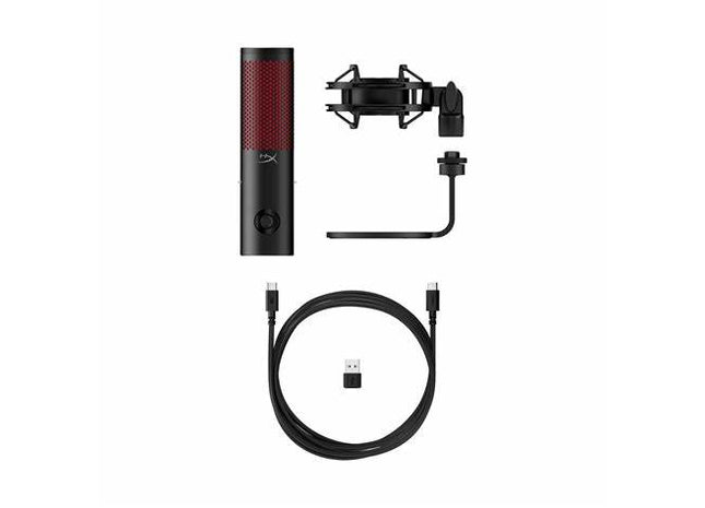 HyperX QuadCast 2 – microfon profesional cu conexiune USB-C, ideal pentru gaming, streaming și podcasting