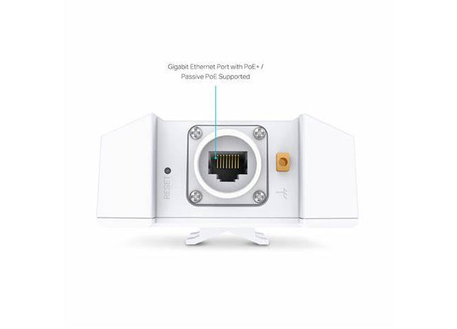 TP-Link EAP650-Outdoor – Access Point Wi-Fi 6 AX3000 dual-band pentru interior și exterior, PoE, IP67