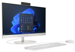 All-in-One HP ProOne 240 G10 23.8 inch Non-Touch IPS FHD LED, Intel i5-1335U, video Integrat Intel Iris Xe Graphics, RAM 16GB DDR4, SSD 512GB, HP 125 Black Wired Keyboard, HP 125 Black Wired Mouse, Microsoft Windows 11 PRO Educational 64bit, 1yw