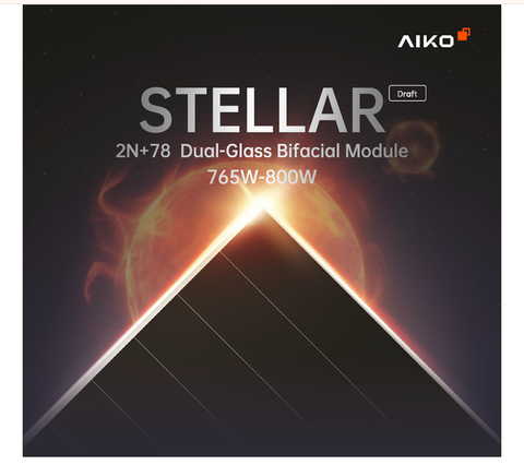 Panou solar AIKO STELLAR 2N Plus 770W bifacial