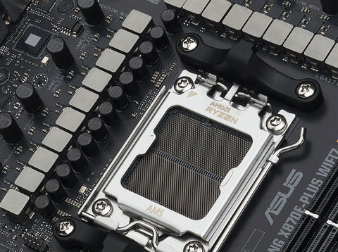 Placă de bază ASUS TUF GAMING X870E-PLUS WIFI7 – socket AM5, DDR5, PCIe 5.0, Wi-Fi 7, chipset AMD X870E, format ATX