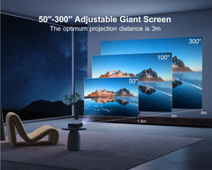 WiMiUS P62 - Auto Focus/4K cu WiFi 6 si Bluetooth 5.2, 600ANSI