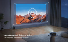 WiMiUS P62 - Auto Focus/4K cu WiFi 6 si Bluetooth 5.2, 600ANSI