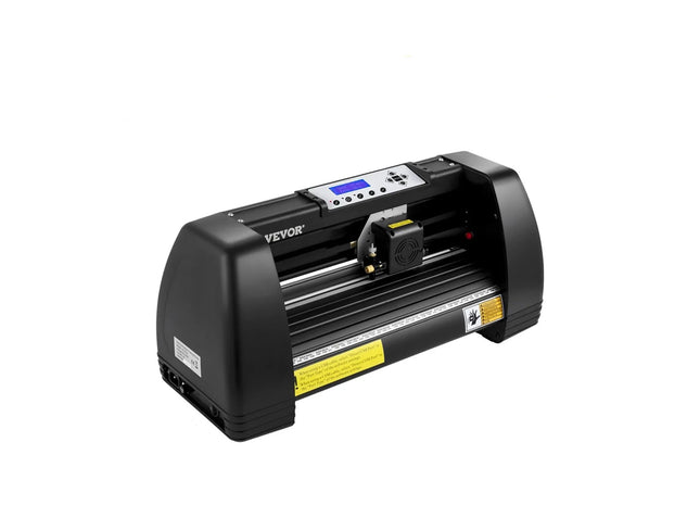 VEVOR 14" Vinyl Cutting Machine - LCD Display with Three Adjustable Pinch Rollers
