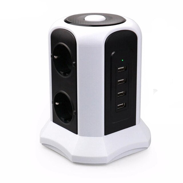 PRELUNGITOR TURN ZECOTA 6 PRIZE ȘI PORTURI USB - 2m