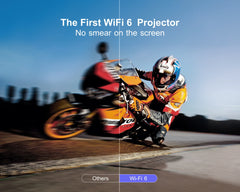 WiMiUS P62 - Auto Focus/4K cu WiFi 6 si Bluetooth 5.2, 600ANSI