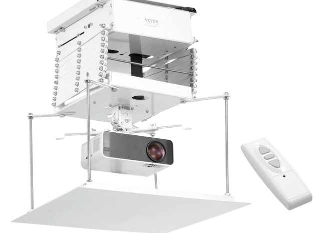 Proiector Lift Electric SucceBuy Tavan Ascuns Extensie 1.5 m Telecomanda Wireless