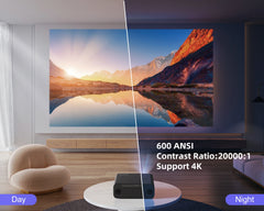 WiMiUS P62 - Auto Focus/4K cu WiFi 6 si Bluetooth 5.2, 600ANSI