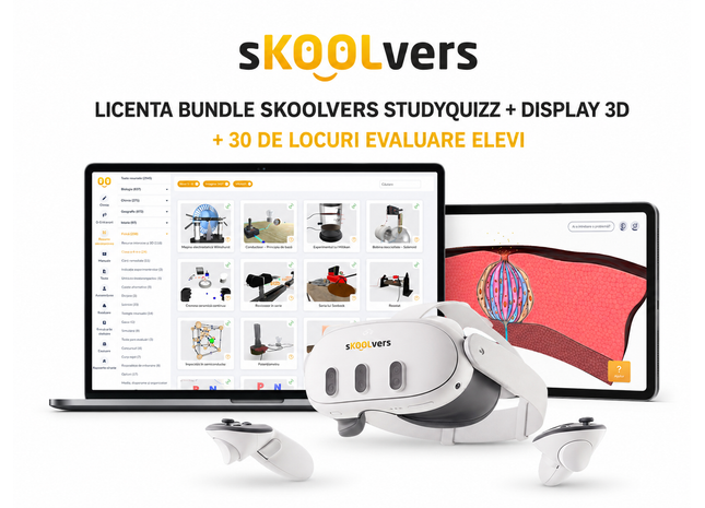 Licenta Skoolvers Bundle SmartLab lectii interactive 3 ani