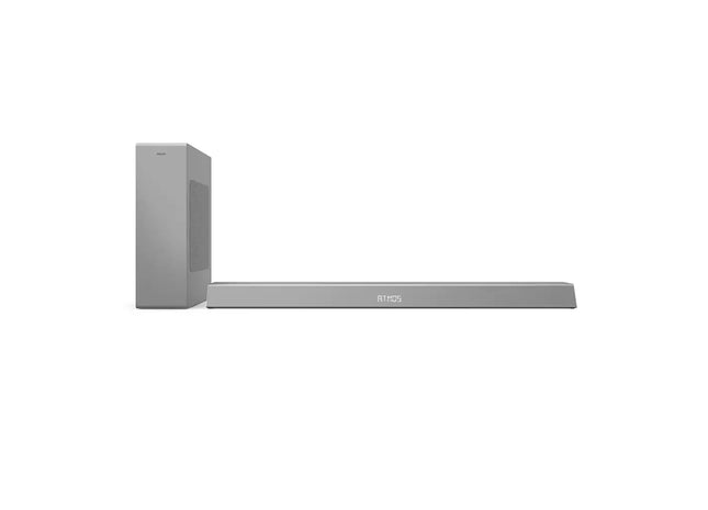 Soundbar Philips TAB8405/10, 200W, Subwoofer, Wireless, HDMI, Bluetooth, Aux, Wi-Fi, Dolby Atmos, Gri