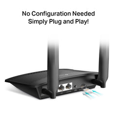 ROUTER TP-Link wireless 300Mbps. 4G micro sim slot - TL-MR100