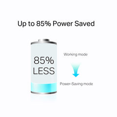 TP-Link Kit Powerline Gigabit Passthrough – HomePlug AV2, Gigabit Ethernet, acoperire 300 m, 2 adaptoare incluse