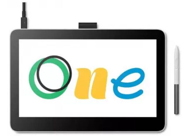 Tabletă grafică Wacom One 13 Touch Pen Display – ecran 13.3", Full HD, USB-C, sensibilitate 4096 niveluri de presiune, negru