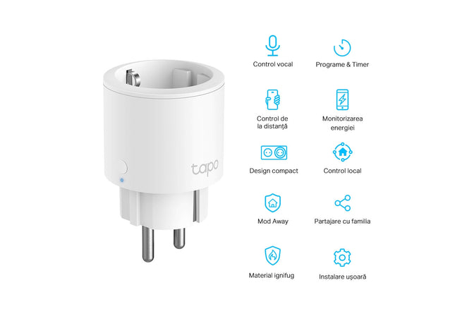 PRIZA inteligenta TP-LINK design compact - Tapo P115(1-pack)