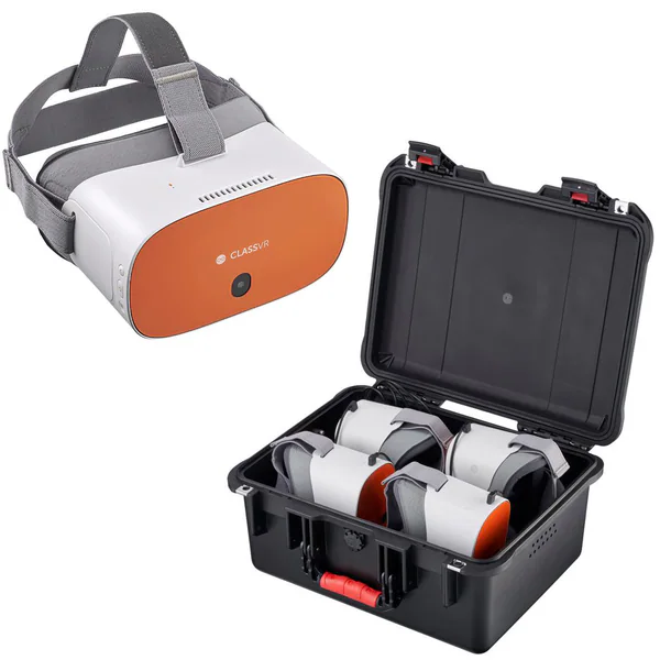 Ochelari ClassVR Premium 64GB - set 4 casti si 4 controlere