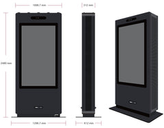 Totem evoboard exterior dimensiuni Digimart