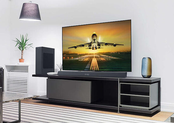 Soundbar Philips TAB8405/10, 200W, Subwoofer, Wireless, HDMI, Bluetooth, Aux, Wi-Fi, Dolby Atmos, Negru