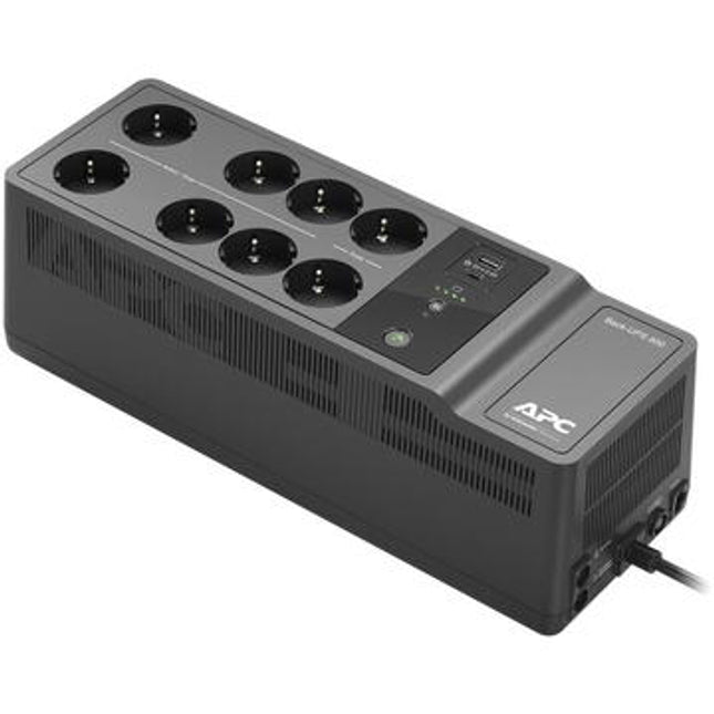 UPS APC Back-UPS 650VA, 230V, 1x USB Charging – Protecție esențială pentru echipamentele casnice, de birou și pentru instituții