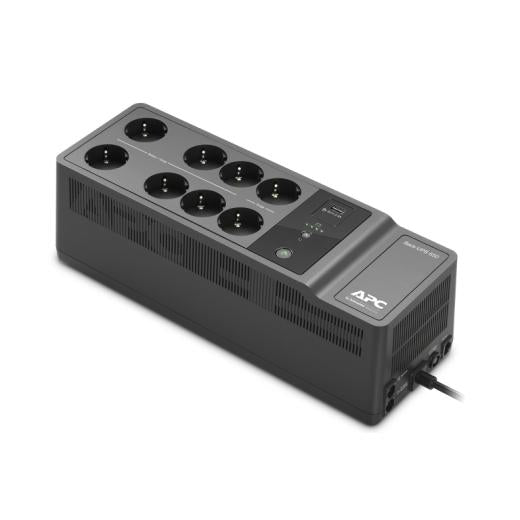 UPS APC Back-UPS 650VA, 230V, 1x USB Charging – Protecție esențială pentru echipamentele casnice, de birou și pentru instituții