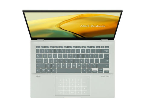 Laptop ASUS Zenbook UX3402ZA, Intel Core i5-1240P, 14 inch 2.8K, 16GB RAM, 512GB SSD, Intel Iris Xe Graphics, Windows 11 Home, Alb