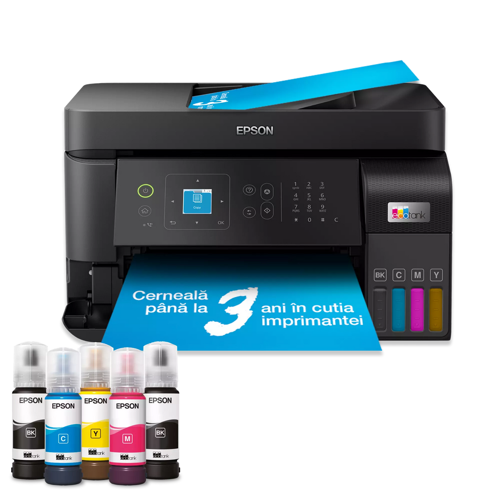 Multifunctional inkjet color Epson EcoTank CISS L5590 A4