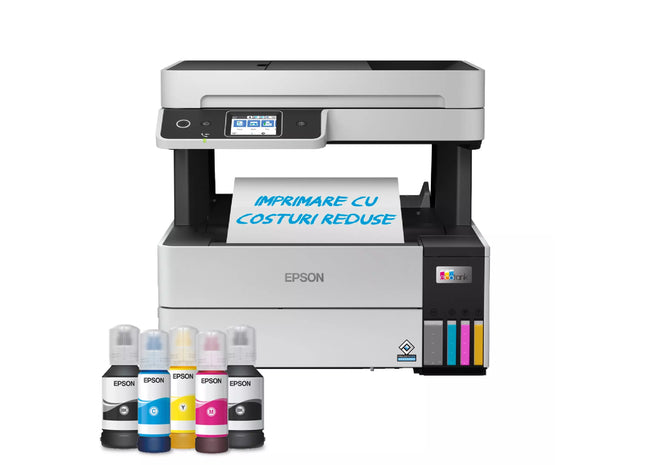 Multifuncțional inkjet color Epson EcoTank CISS L6490 A4