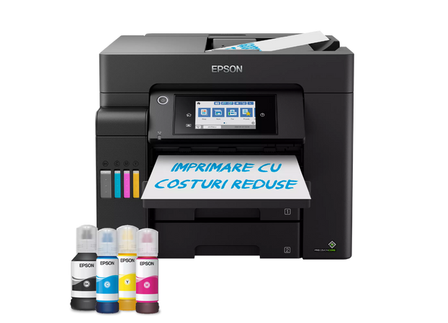 Multifuncțional inkjet color Epson EcoTank CISS L6550 A4