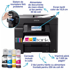 Multifunctional inkjet color Epson EcoTank CISS L6550 A4